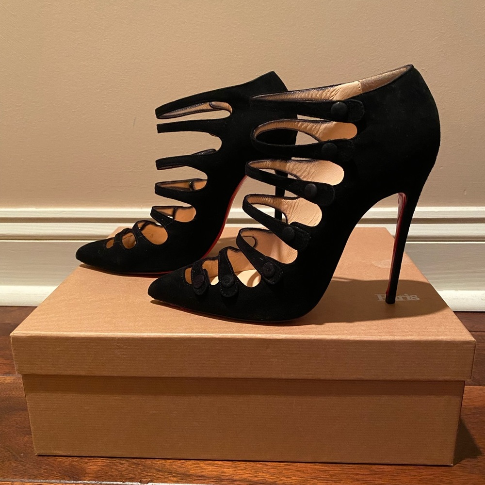 Christian Louboutin Viennana 120 Suede Heel